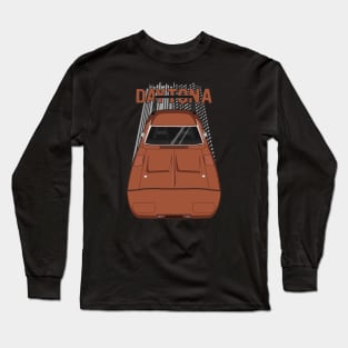 Dodge Charger Daytona 1969 - copper Long Sleeve T-Shirt